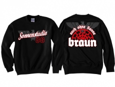 Auch ohne Sonne braun Reichsadler Sonnenstudio 88 Pullover Größe S