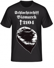 Schlachtschiff Bismarck 2104 T-Shirt