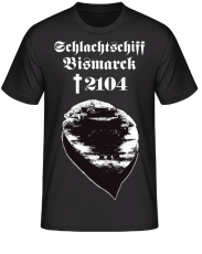 Schlachtschiff Bismarck 2104 Gedenken T-Shirt