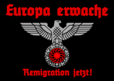 Europa erwache Remigration jetzt Aufkleber
