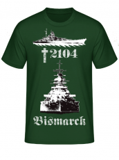 Schlachtschiff Bismarck 2104 Gedenken T-Shirt