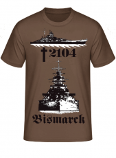 Schlachtschiff Bismarck 2104 Gedenken T-Shirt