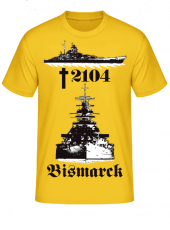Schlachtschiff Bismarck 2104 Gedenken T-Shirt