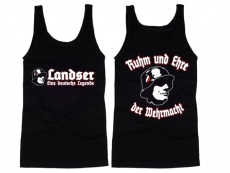 Landser Eine deutsche Legende Ruhm und Ehre der Wehrmacht Muskelshirt