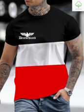 Schwarz weiss rot Deutschland T-Shirt
