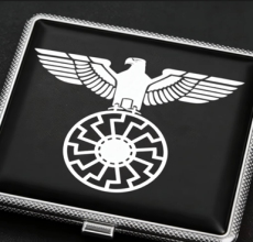 Reichsadler schwarze Sonne Zigarettenetui