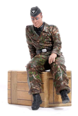 1/16 Figur Fahrer sitzend