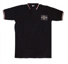 Schwarze Sonne Reichskriegsflagge Aufnäher Poloshirt