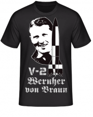 V-2 Rakete Wernher von Braun T-Shirt