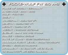 Cobi 5704 Focke Wulf FW 190 A-8 Spielzeug - Bausatz(nur noch wenige da)