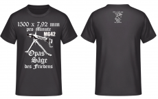 MG 42 Opas Säge des Friedens T-Shirt