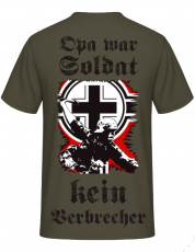 Opa war Soldat kein Verbrecher T-Shirt