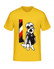 Deutscher Schäferhund schwarz weiss rot T-Shirt