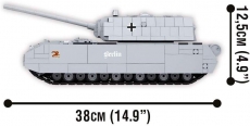 Cobi 3024 Panzerkampfwagen VIII Maus Spielzeug Bausatz(Nur noch wenige da)