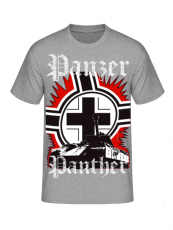 Panther Panzer Balkenkreuz T-Shirt