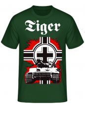 Tiger Panzer Balkenkreuz T-Shirt