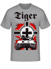 Tiger Panzer Balkenkreuz T-Shirt