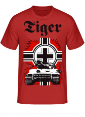 Tiger Panzer Balkenkreuz T-Shirt