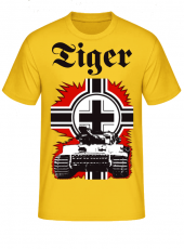 Tiger Panzer Balkenkreuz T-Shirt