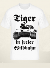 Tiger Panzer in freier Wildbahn T-Shirt