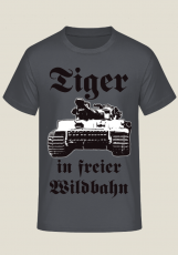 Tiger Panzer in freier Wildbahn T-Shirt