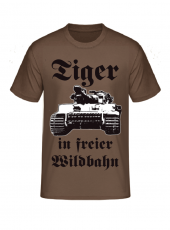 Tiger Panzer in freier Wildbahn T-Shirt
