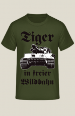 Tiger Panzer in freier Wildbahn T-Shirt