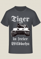 Tiger Panzer in freier Wildbahn T-Shirt