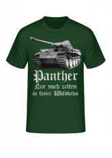Panther nur noch selten in freier Wildbahn T-Shirt