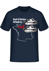 Nach Frankreich nur auf Ketten Nach 6 Wochen Urlaub in Paris T-Shirt