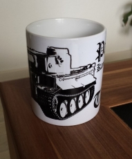 2x Königstiger, 4x Tiger Panzer(6 verschiedene Motive) 6 Tassen insgesamt