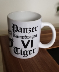 2x Königstiger, 4x Tiger Panzer(6 verschiedene Motive) 6 Tassen insgesamt