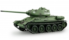 T-34/85, Rauch & Sound 1:16, 2,4GHz BB Schußfunktion+Metallgetriebe(Nur noch wenige da)