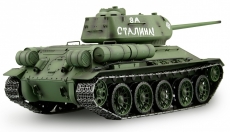 T-34/85, Rauch & Sound 1:16, 2,4GHz BB Schußfunktion+Metallgetriebe(Nur noch wenige da)