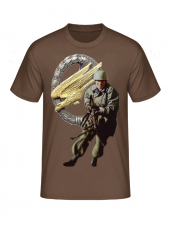Fallschirmjäger Abzeichen T-Shirt