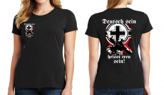 Deutsch sein heisst treu sein Soldat T-Shirt