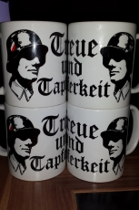 Wehrmacht Soldat Treue und Tapferkeit - Tasse II