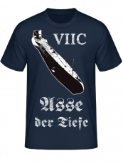 U-Boot VIIC Asse der Tiefe T-Shirt