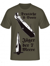Deutsche U-Boote Jäger der 7 Meere T-Shirt