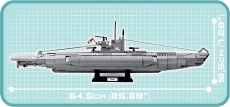 Cobi 4805 Deutsches U-Boot U-48 Typ VIIB - Bausatz(nur noch wenige da)