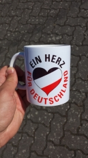 Ein Herz für Deutschland - Tasse