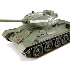 1/16 RC T34/85 grün IR mit Metallgetriebe
