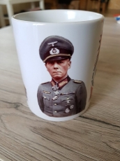3x Erwin Rommel in Farbe - Tasse