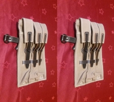 Wehrmacht Magazintaschen MP38/40 - 1x Paar