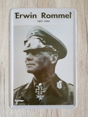 Erwin Rommel Blechschild II