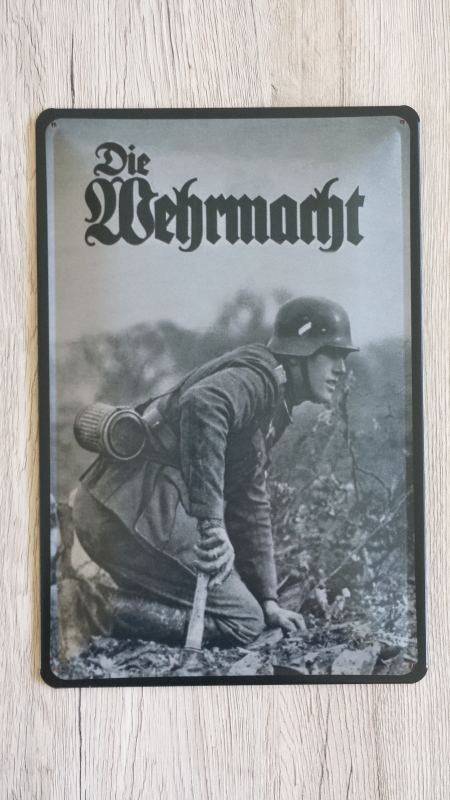 Die Wehrmacht - Blechschild