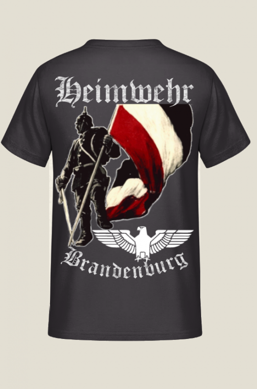 Heimwehr Brandenburg Rückendruck - T-Shirt