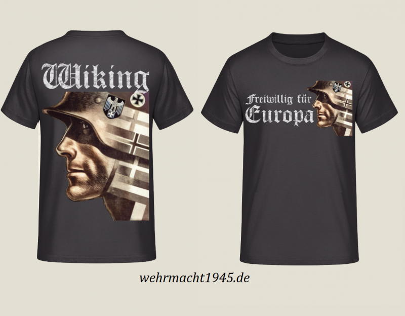 Wiking - Freiwillig für Europa - T-Shirt