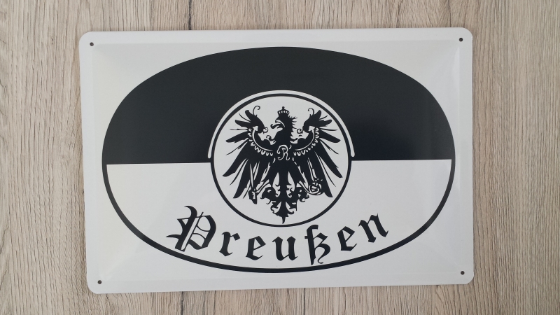 Preußen - Blechschild