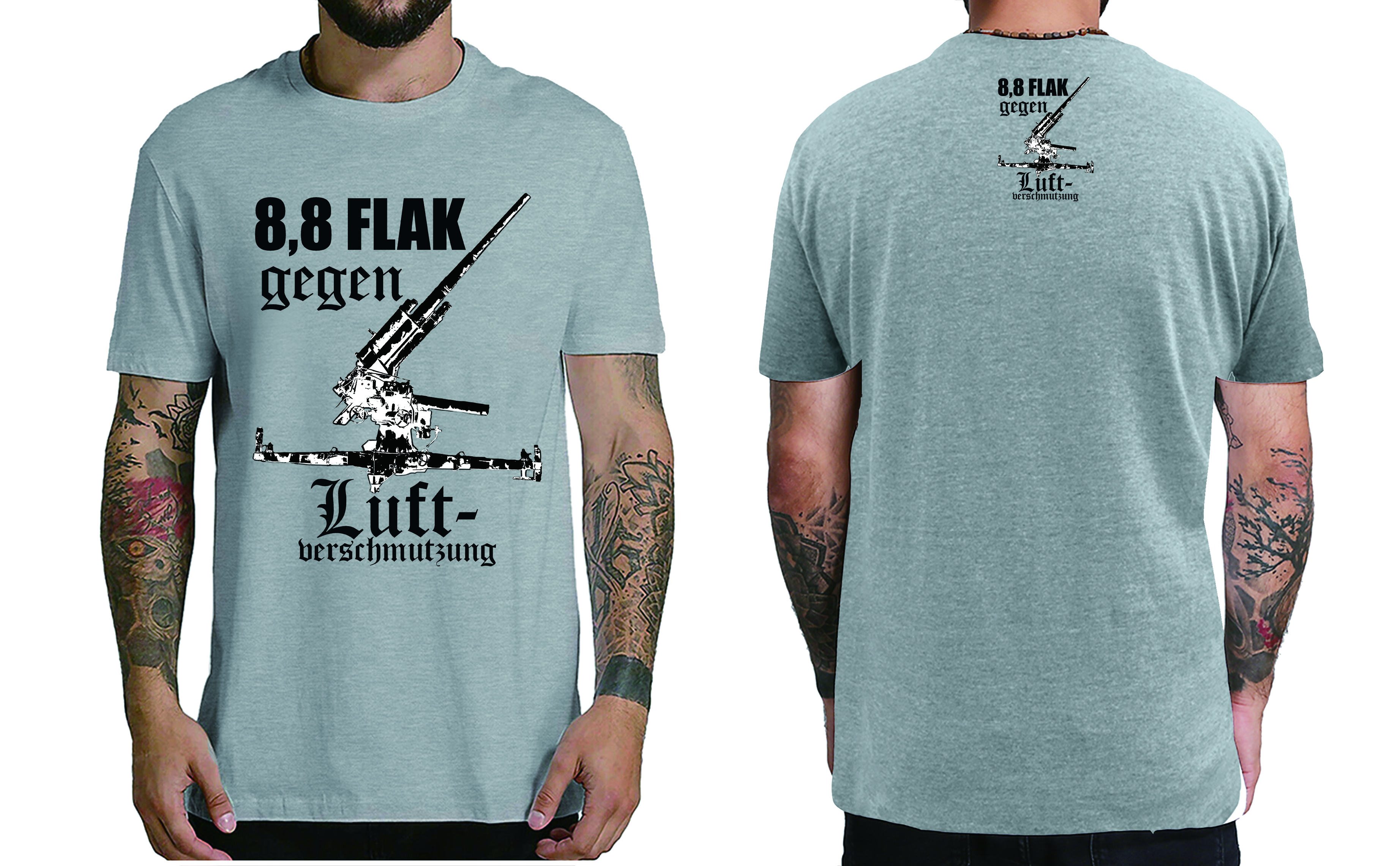 88 Flak Gegen Luftverschmutzung T Shirt Wehrmacht1945 de 88-flak-gegen-luftverschmutzung-t-shirt-wehrmacht1945-de